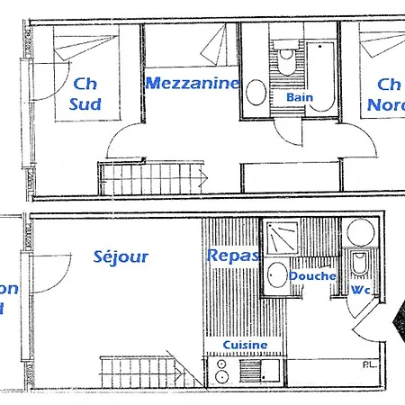 Les Saisies, 3 Pieces/mezzanine, 2 Sdb, 8 Pers - Fr-1-293-58 Apartment